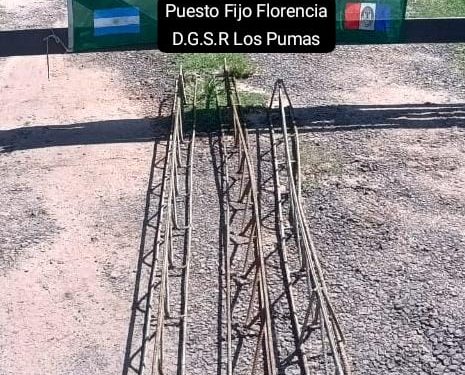 “Los Pumas” de Puesto Fijo Florencia, esclarecen un hecho de HURTO.