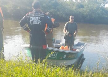 Villa Ocampo: A las 08;30 horas del domingo 1° de diciembre del 2024, encontraron flotando el cuerpo del ahogado.