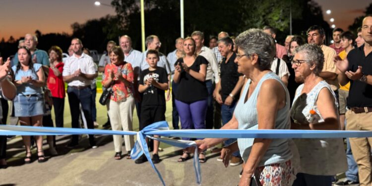 VILLA OCAMPO: SE INAUGURÓ EL ACCESO SUR: CONECTIVIDAD Y SEGURIDAD