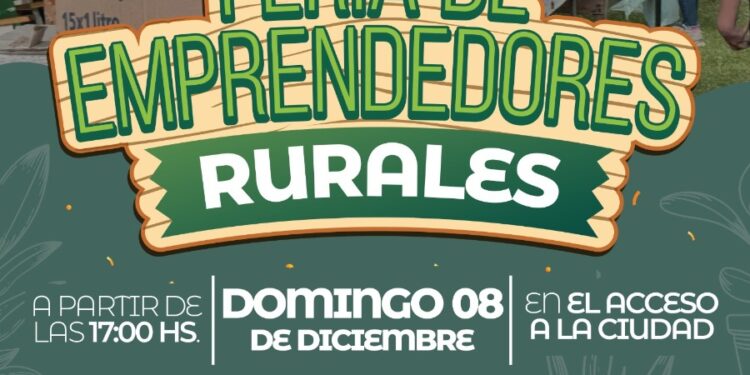 VILLA OCAMPO: ÚLTIMA EDICIÓN DEL AÑO DE LA FERIA DE EMPRENDEDORES RURALES