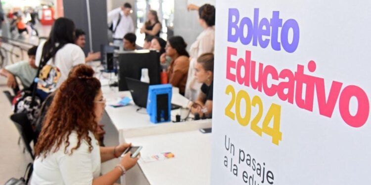 Hasta cuándo estará vigente el Boleto Educativo 2024