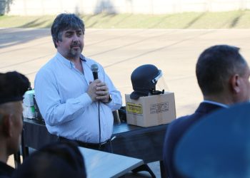 Cococcioni entregó elementos de seguridad para el Servicio Penitenciario