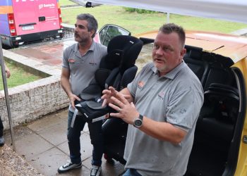 Operativo Verano: Provincia entrega sillas para el traslado seguro de niños