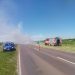 GUADALUPE NORTE: Se incendio un auto de un vecino de Avellaneda
