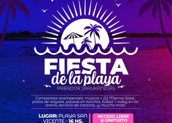 Villa Ocampo se prepara para vivir la “Fiesta de la Playa”