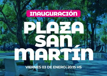 Villa Ocampo: Inauguración de la renovada Plaza San Martín: un espacio para toda la comunidad