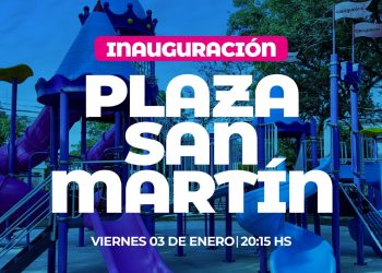 Villa Ocampo: Inauguración de la renovada Plaza San Martín: un espacio para toda la comunidad