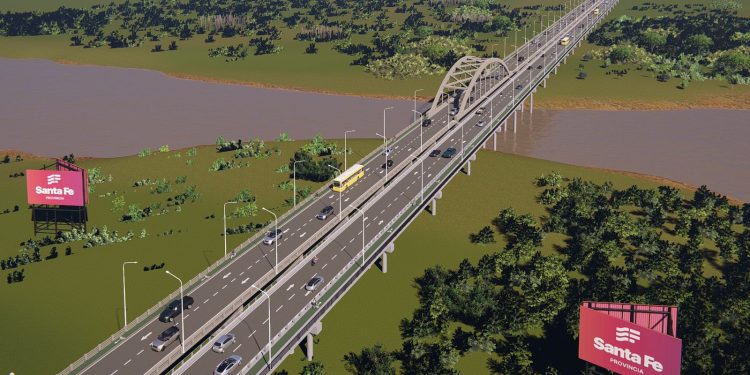 Día histórico: Provincia licita la construcción del nuevo puente Santa Fe-Santo Tomé
