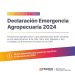 VILLA OCAMPO: EXTIENDEN EL PLAZO PARA LA PRESENTACIÓN DEL CERTIFICADO DE EMERGENCIA AGROPECUARIA