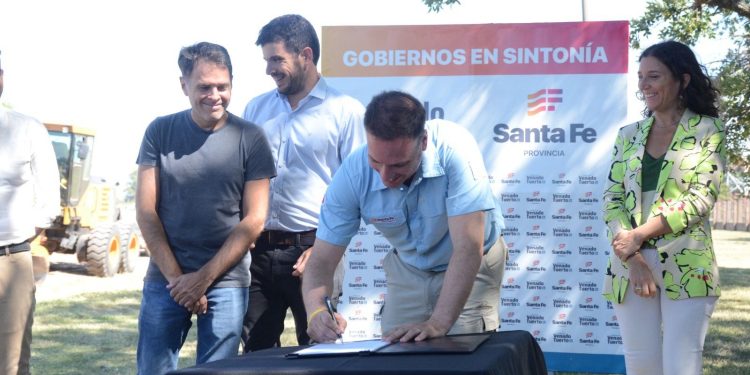 Enrico: “Nuestro modelo de gestión es un Estado eficiente y ordenado que permite invertir en obra pública”