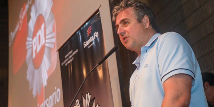 Scaglia y Cococcioni encabezaron la conmemoración del un nuevo aniversario de la PDI