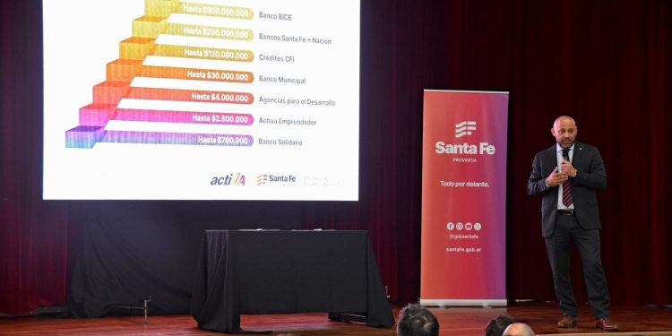 Santa Fe Activa: en 2024 se gestionaron créditos por $ 57 mil millones