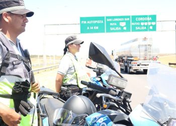 Obras del tercer carril: continúan los operativos de tránsito en la Autopista Rosario-Santa Fe