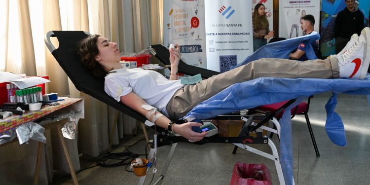 Salud: Santa Fe registró 6.330 donantes de sangre durante 2024