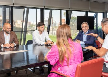 Pullaro se reunió con Llaryora: la producción, eje del encuentro de trabajo