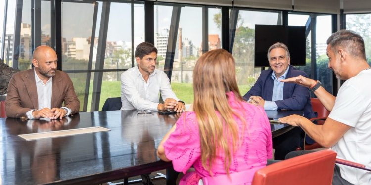 Pullaro se reunió con Llaryora: la producción, eje del encuentro de trabajo