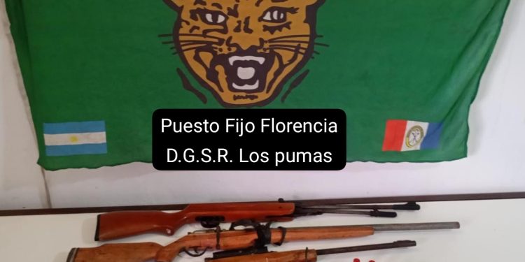 Efectivos de Sección N° 9 Villa Ocampo constataron el faenamiento clandestino de animales porcinos y notificaron de la infracción a los responsables. 