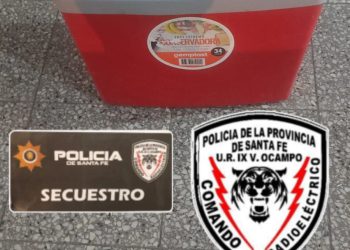 VILLA OCAMPO: La policía recupera más elementos robados.