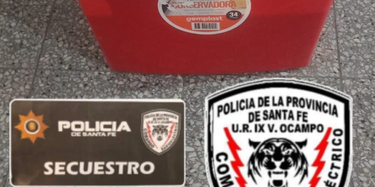 VILLA OCAMPO: La policía recupera más elementos robados.