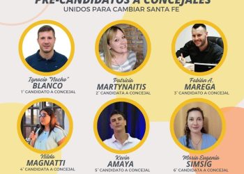 VILLA OCAMPO: EL INTENDENTE CRISTIAN MAREGA PRESENTO OFICIALMENTE SU LISTA A CONCEJALES