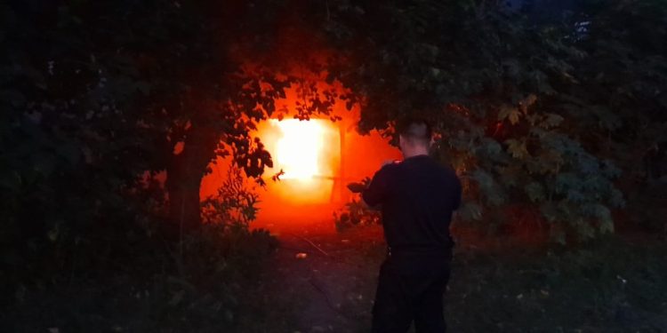 VILLA ANA: Lamentable, se incendio una casa.