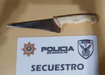 LAS TOSCAS: Ataco a su hermana con un cuchillo.