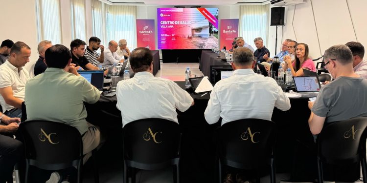 VILLA OCAMPO FUE SEDE DE UNA REUNIÓN CON EL GABINETE DE OBRAS PÚBLICAS DE LA PROVINCIA