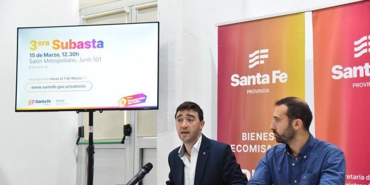 Provincia abrió la inscripción para la primera subasta de 2025 de bienes incautados al delito