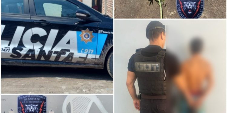 RECONQUISTA: Robo a la capilla del barrio, 25 sillas, una garrafa y dos ventiladores, en su casa tenía plantas de marihuana.
