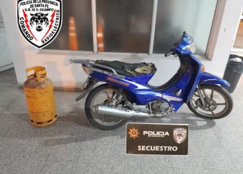 VILLA OCAMPO: Dejo su moto con la llave de encendido  colocada y el ladrón encontró fácil la cosa.   