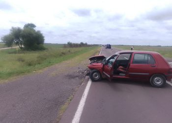 El “Chino” Maidana sufrió un accidente en Ruta Nacional N°11 a la altura de Campo Hardy.