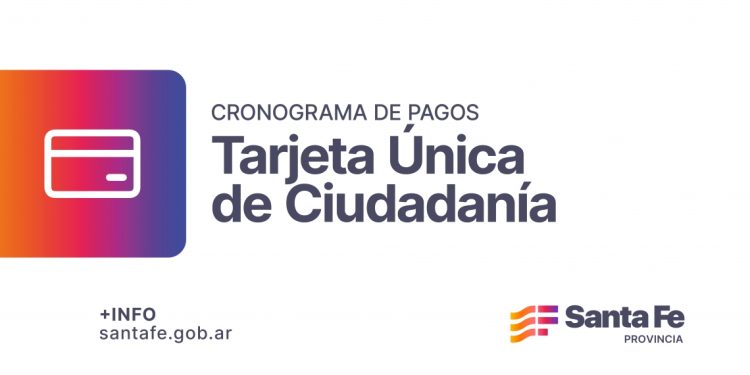 La provincia acredita los fondos de la Tarjeta Única de Ciudadanía