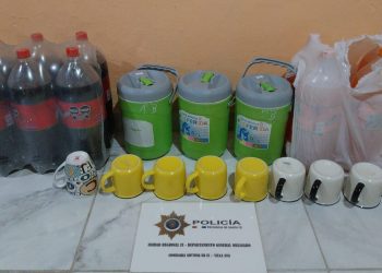 VILLA ANA: Ladrones robaron en un establecimiento educativo, y la cómplice de los malvivientes le compro los elementos supuestamente de buena fé. (El que compra es tan ladrón como el mismo ladrón).
