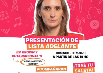 DAINA RAMIREZ Y SU EQUIPO PRESENTAN LA LISTA ADELANTE