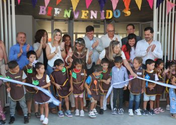 Goity: “El gobernador Pullaro tomó la decisión de no escatimar recursos en infraestructura educativa”.