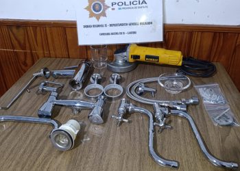  Lanteri: Un sujeto robó varios elementos en una escuela rural.