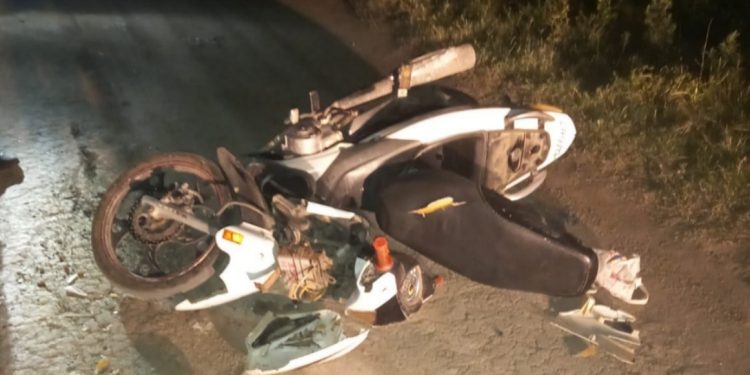 Villa Ocampo :Ocurrió un accidente de tránsito, donde dos motocicletas chocaron en un camino rural.