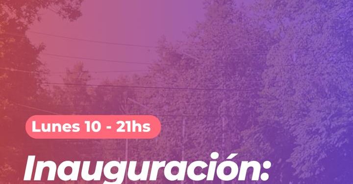 VILLA OCAMPO: INAUGURACIÓN DE UNA CUADRA DE PAVIMENTO Y TRES CUADRAS DE ILUMINACIÓN ESPECIAL LED