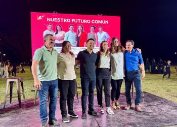 Con una gran convocatoria de vecinos, se presentó la lista Adelante en Villa Ocampo