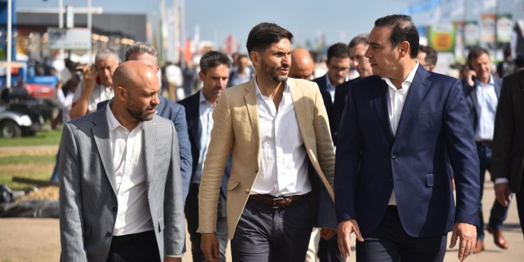Pullaro en Expoagro: “Venimos a demostrar que somos la capital del interior productivo de nuestro país”.