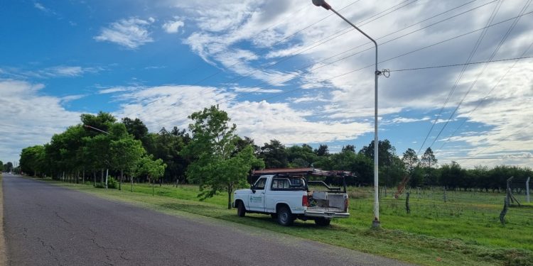 VILLA OCAMPO: ROBARON MÁS DE 100 METROS DE CABLE DEL ALUMBRADO PÚBLICO