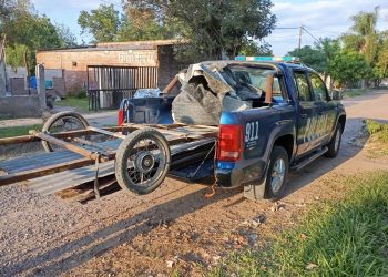 Las Toscas: Robaron 21 chapas en una casa deshabitada, y quedaron en libertad.