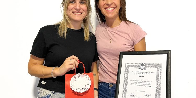 Mancini: “Ludmila, un orgullo para el deporte santafesino”.