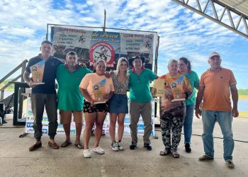 Mancini acompañó la 19° edición del Concurso de Pesca de la Palometa.