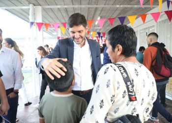 Pullaro: “En los primeros tres meses del año ya inauguramos 17 escuelas en la provincia de Santa Fe”.