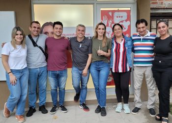 La lista Adelante de Villa Ocampo recibió la visita y el apoyo de referentes nacionales y provinciales.