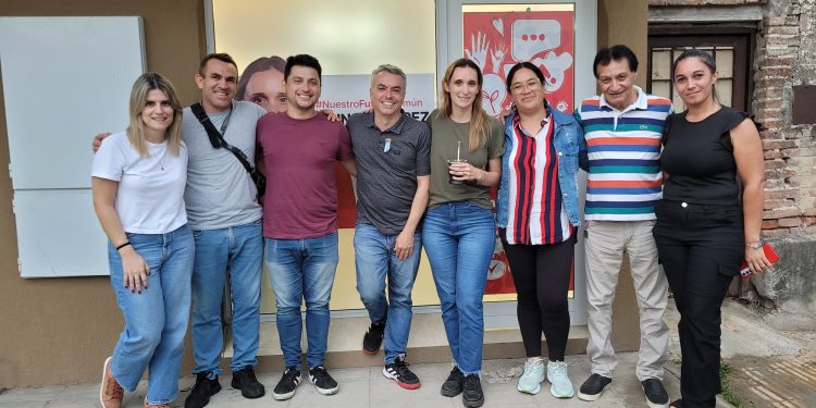 La lista Adelante de Villa Ocampo recibió la visita y el apoyo de referentes nacionales y provinciales.