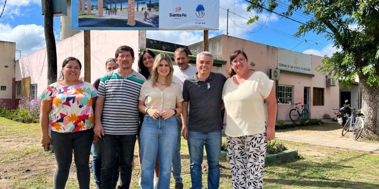 Mancini: “Intensa agenda junto a Esteban Paulón”.