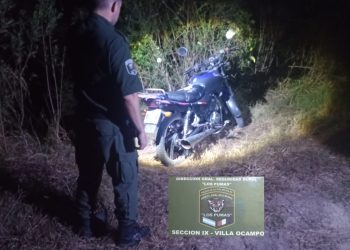  “Los Pumas”, de la Seccion Nº 9 Villa Ocampo de la D.G.S.R. imputaron a un masculino por INF. 189 BIS INC II C.P.A e Infracción Ley Nacional 22.421.