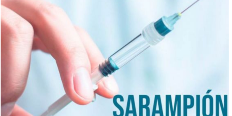 Sarampión: Provincia recomienda controlar los esquemas de vacunación.